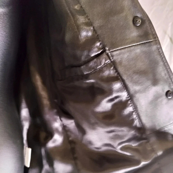 Pamela McCoy Studded Leather Jacket EUC ❤️ - Picture 10 of 16